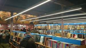 Interior de la librería Gigamesh