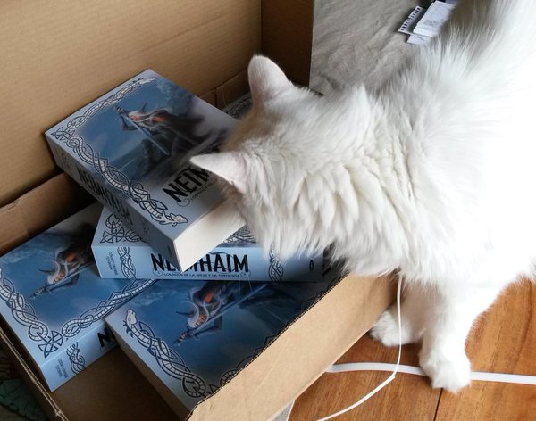 Llegan a casa los ejemplares de la segunda edición de Neimhaim.